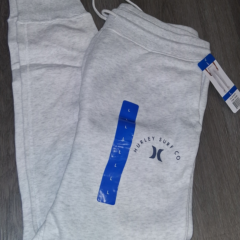 Hurley Light Gray Jogger Pants